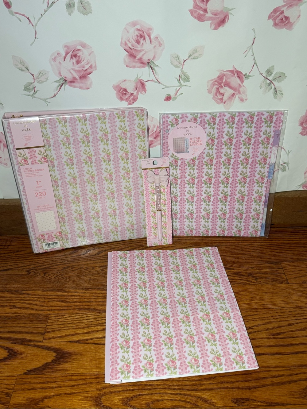 LoveShackFancy x Target /Yoobi Pink Blooming Heirloom Bundle (please read)